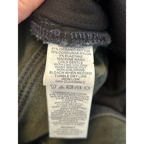 NWT Prana Soma Jeans Skinny Mid Rise Whisker Denim Stretch Tinted Blue Size 6 - Picture 7 of 9